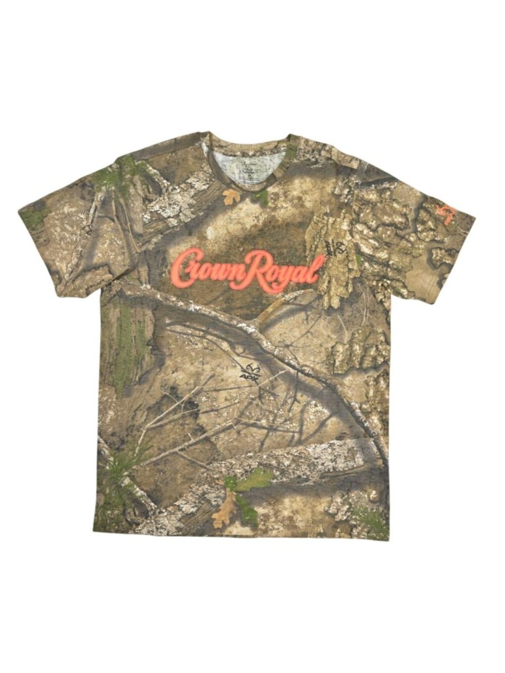 Crown Royal x Realtree T-Shirt in Green Camo